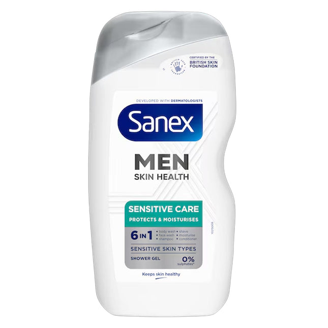 Sanex Shower Gel Men 400ml Active Fresh