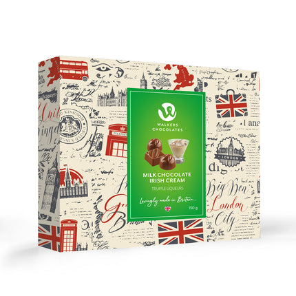 Walkers Chocolate Irish Cream Liqueur Truffles 150g