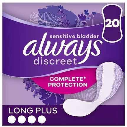 Always Discreet Liners Plus 20ct