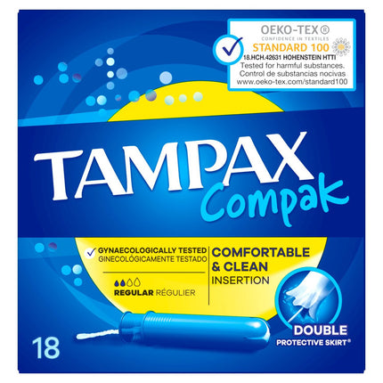 Tampax Compak Regular 18ct SRP