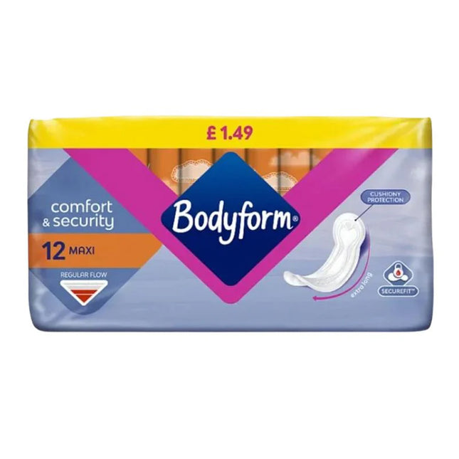 Bodyform Maxi Normal PMP £1.49 12s
