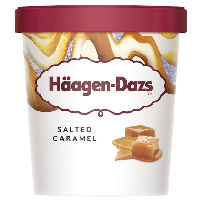 Haagen Dazs Salted Caramel Ice Cream 8 x 460ml