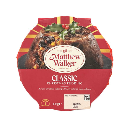 Matthew Walker Classic Christmas Pudding 100G