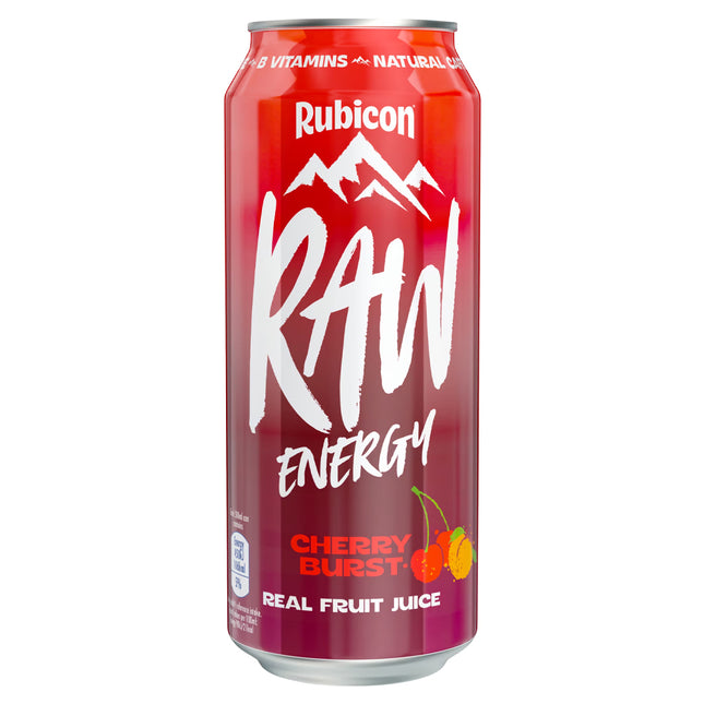 Rubicon Raw Energy Cherry Burst 500ml
