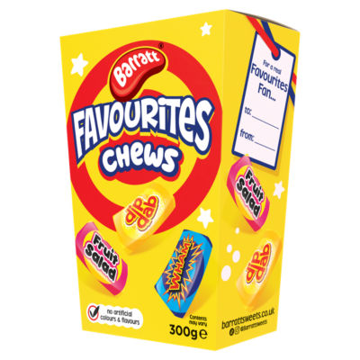 Barratt Favourites Chew Carton 300G