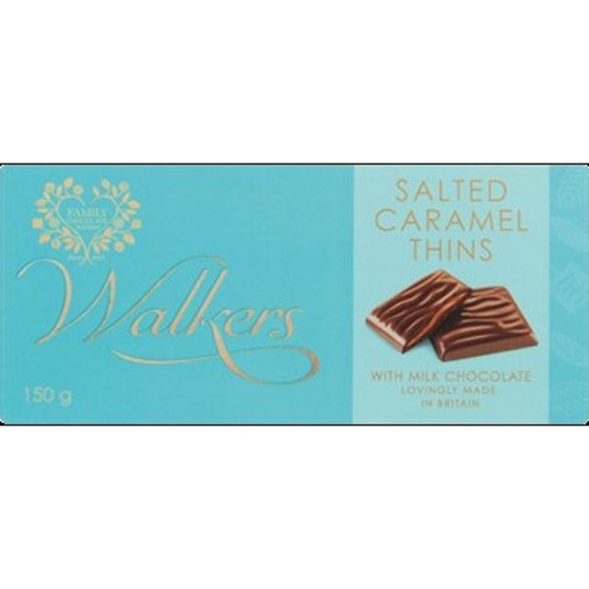 Walkers Tent Box Segments Milk Chocolate Caramel 150g