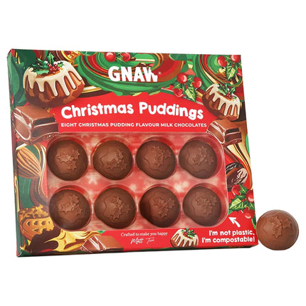 Gnaw Limited Edition Mini Christmas Pudding Gift Set 112g