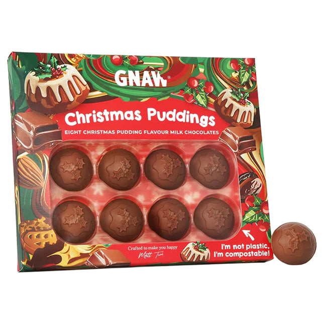 Gnaw Limited Edition Mini Christmas Pudding Gift Set 112g