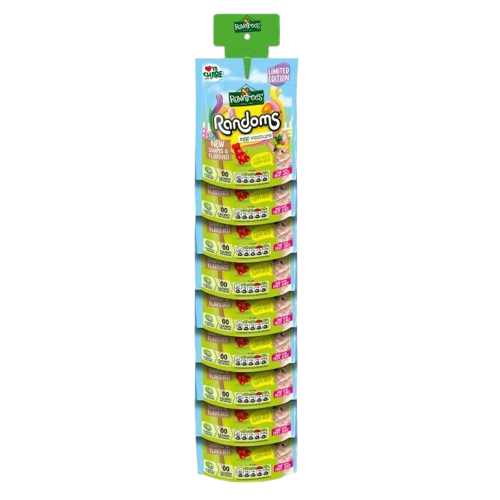 Rowntrees Randoms Festive Pouch Clip Strip 130G
