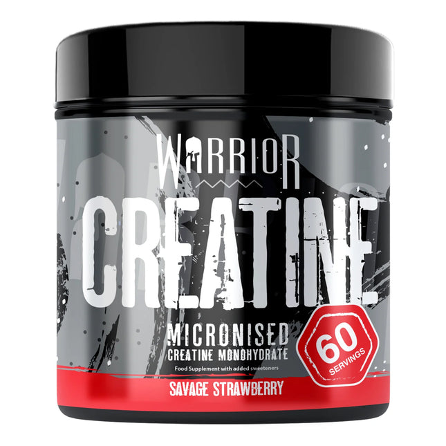 Warrior Creatine Powder Savage Strawberry 300g