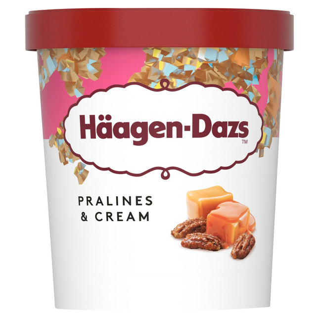Haagen Dazs Pralines & Cream Ice Cream 8 x 460ml