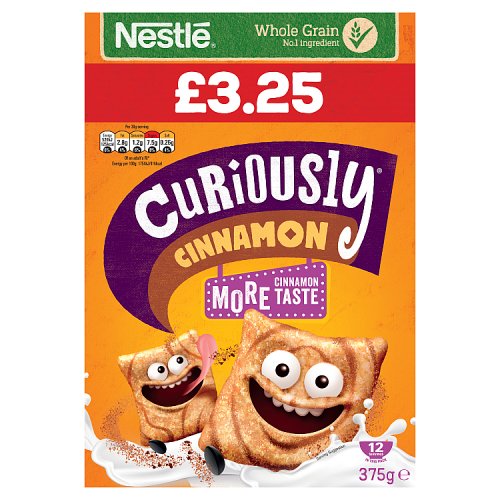 Curiously Cinnamon 375G £3.25 PMP