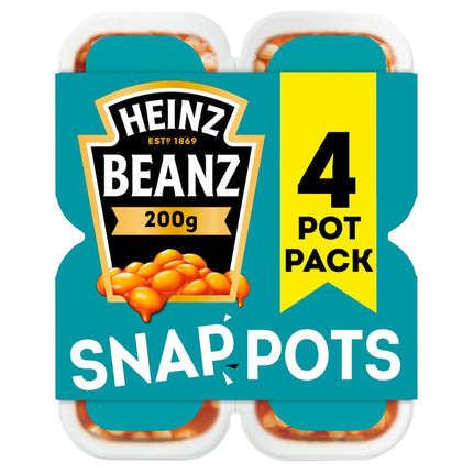 Heinz Baked Beanz Snap Pot 4X200G