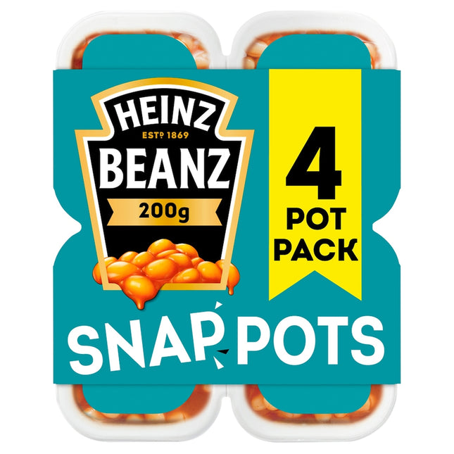 Heinz Baked Beanz Snap Pot 4X200G