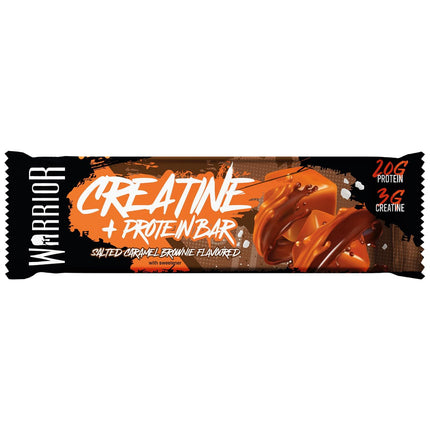 Warrior Creatine Bars Salted Caramel Brownie 75g