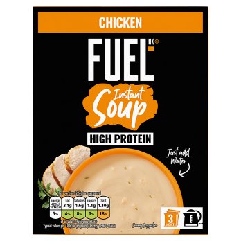 Fuel10K Inst Soup Chk 3pk 73g