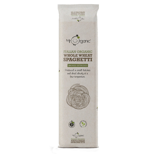 Mr Organic Whole Wheat Spaghetti Pasta 500g