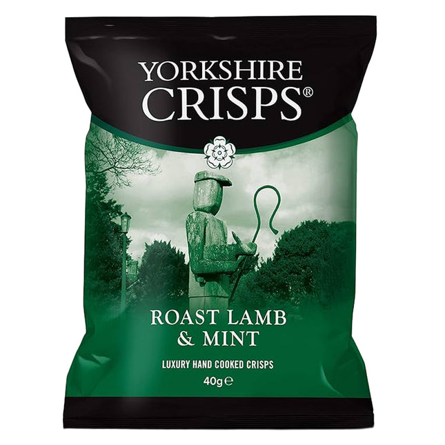 Yorkshire Crisps Roast Lamb & Mint 40g