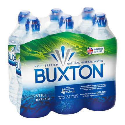 Buxton Still Water Sports Cap Multipack 6 x 75cl