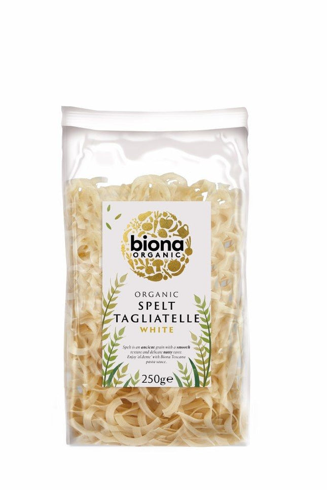 Biona Organic Spelt Artisan Tagliatelle White 250g