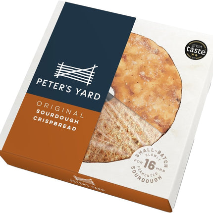 Peter's Yard Original Sourdough Crispbread Large with hole 350g