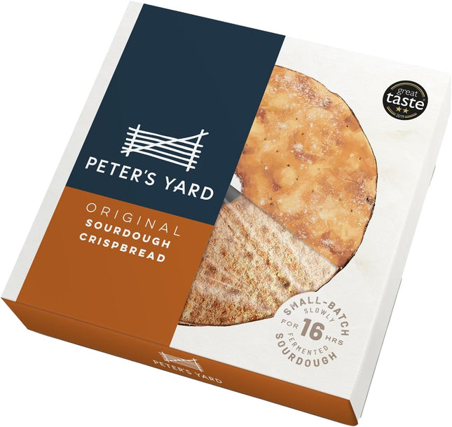 Peter's Yard Original Sourdough Crispbread Large with hole 350g
