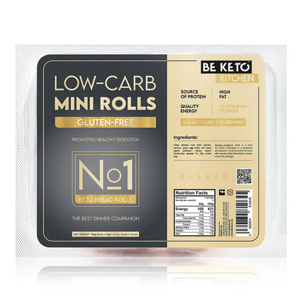 BeKeto Low Carb Mini Rolls 100g