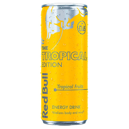Red Bull Tropical Can 250ml