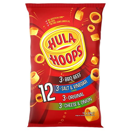 Hula Hoops Variety Multipack Crisps 12 Pack