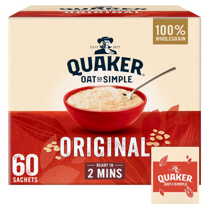 Quaker Oat So Simple Original Bulk Box 27g