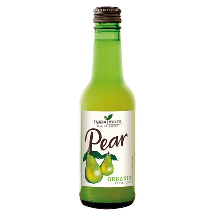James White Organic Pear Juice 250ml Glass