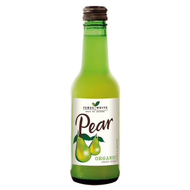 James White Organic Pear Juice 250ml Glass
