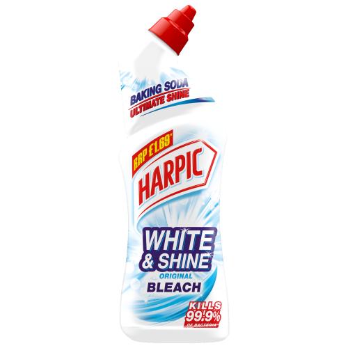 Harpic White and Shine Bleach PMP £1.69 750ml