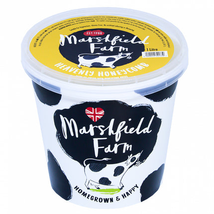 Marshfield Farm Real Dairy Ice Cream Heavenly Honeycomb 1l
