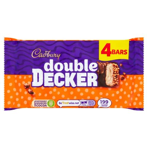 Cadbury Double Decker 174.8g 4 Pack