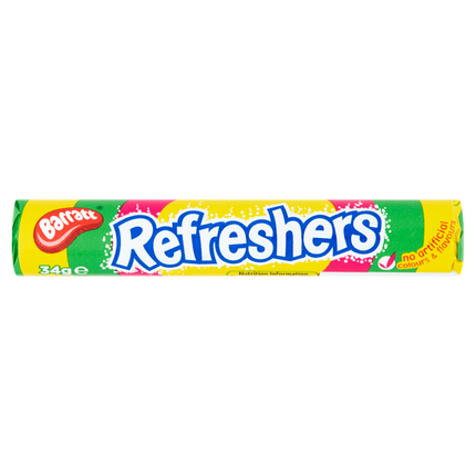 Barratt Refreshers Roll 34g