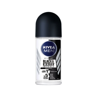 Nivea Mens Roll On 50ml Black & White