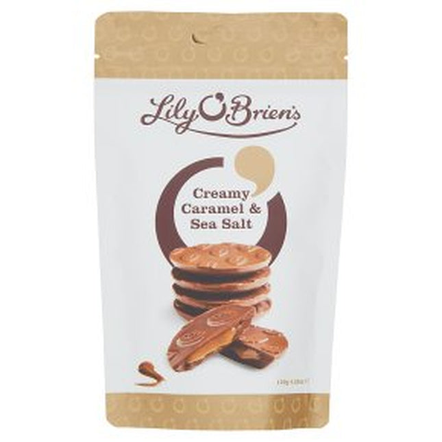 Lily O'Brien's Creamy Caramels S/Salt Bag 100g