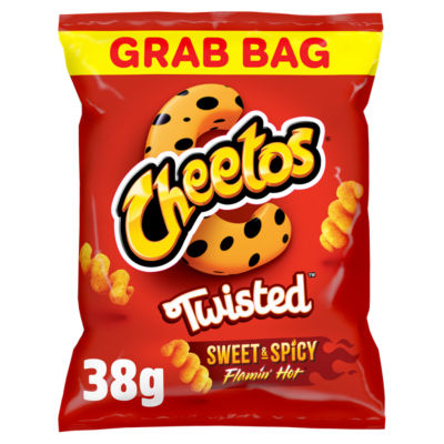 Cheetos Twisted Flamin Hot Sweet & Spicy 38g