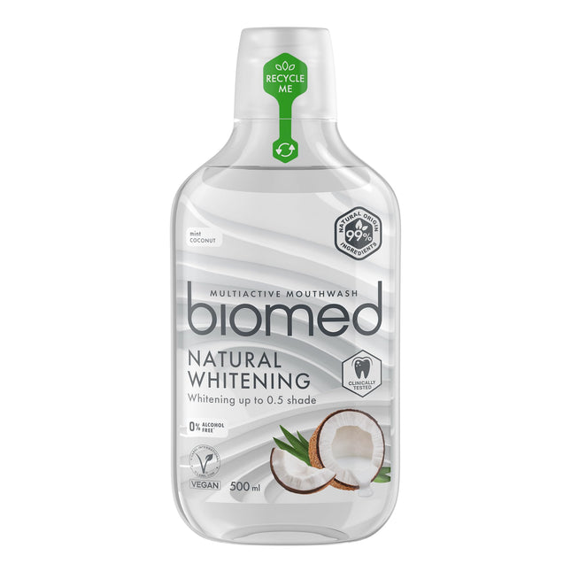 Biomed Natural Whitening Mouthwash 500ml