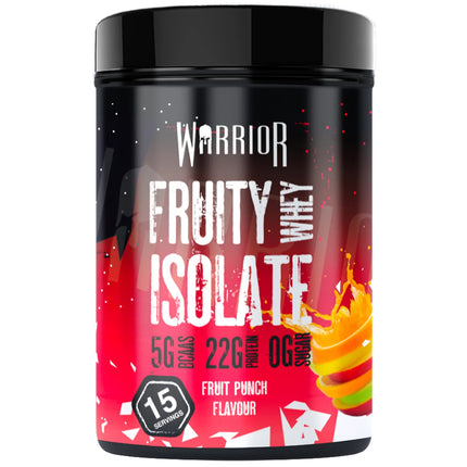 Warrior Whey Isolate Powder Fruit Punch 500g