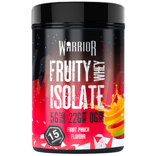 Warrior Whey Isolate Powder Fruit Punch 500g