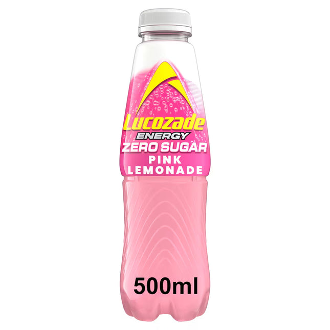 Lucozade Energy Zero Pink Lemonade 12 PET 500ml