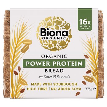 Biona Organic Power Protein Bread Made With Sourdough 375g