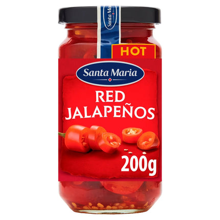 Santa Maria Red Jalapenos Hot 200g