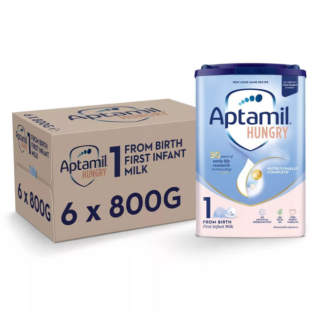 Aptamil Hungry First Infant Milk Powder (UK)