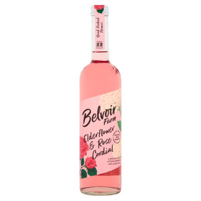 Belvoir Elderflower & Rose Cordial 4001 500ml