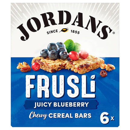 Jordans Frusli Bars Blueberry 150g