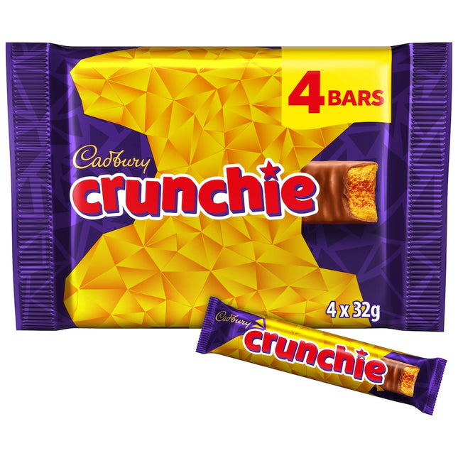 Cadbury Crunchie 128g 4 Pack