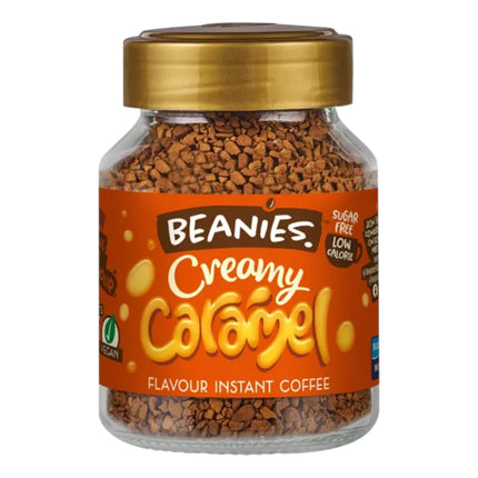 Beanies Creamy Caramel Instant Coffee 50g